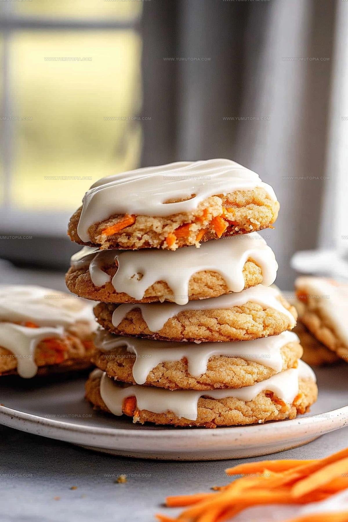 Frosted Carrot Cake Cookies Recipe