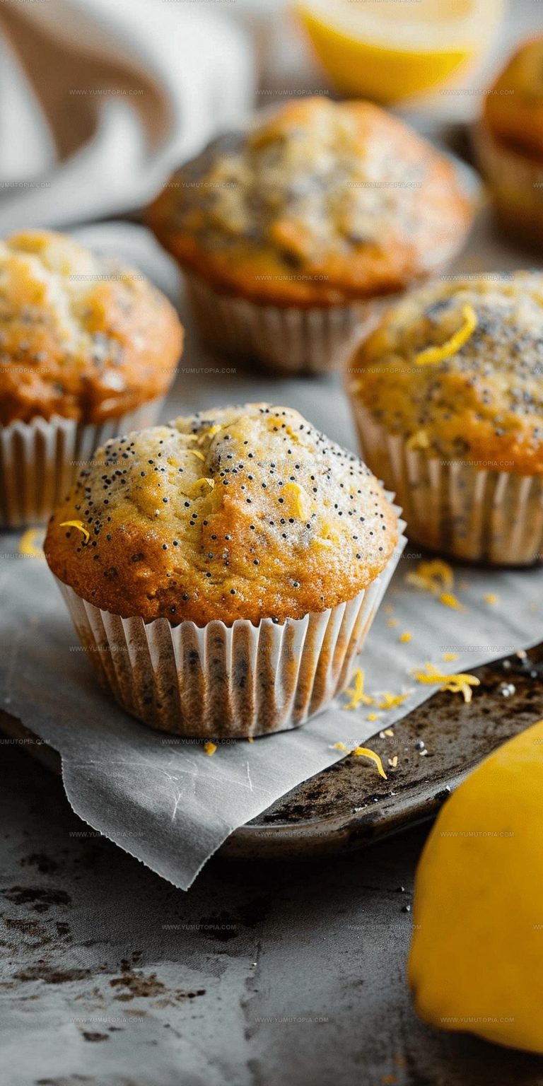 Lemon Poppy Seed Muffins Recipe