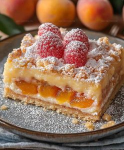 Apricot Crumble Cake Recipe