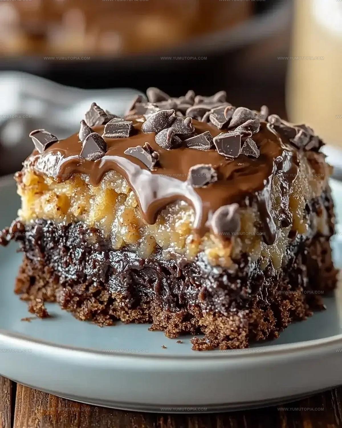 Poke Style German Chocolate Poke Cake Recipe