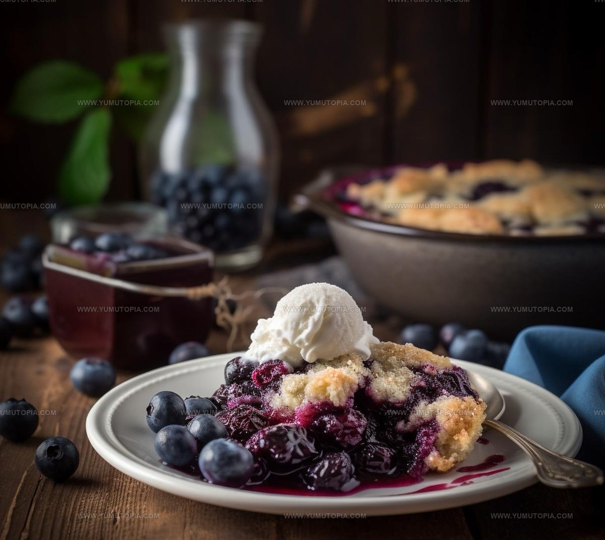 Sweet Blueberry Cobbler Recipe