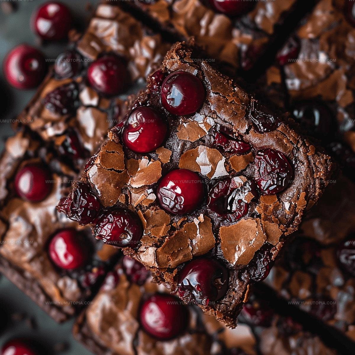 Chocolate Covered Cherry Brownies Recipe
