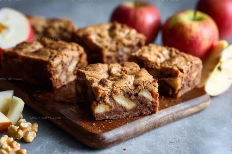 Fruit-Studded Apple Brownies Recipe