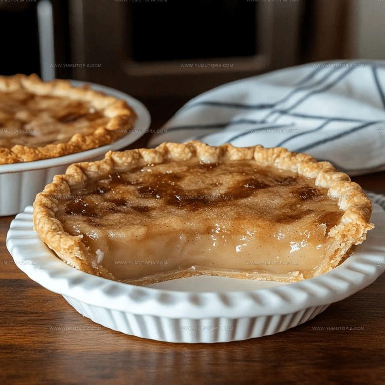 Maple Sugar Cream Pie Recipe