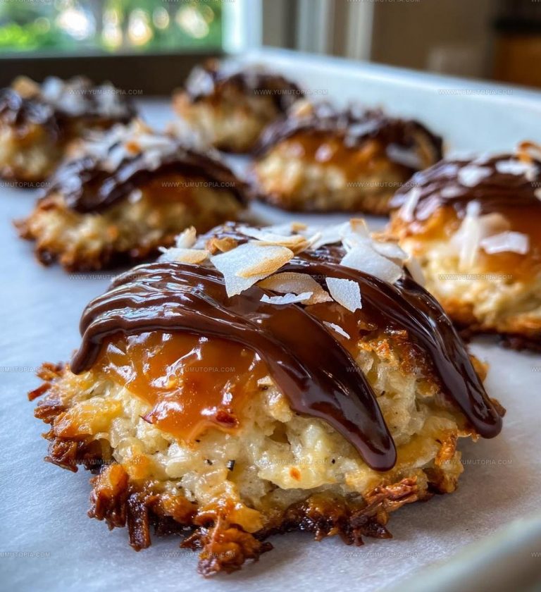 Homemade Samoas Girl Scout Cookies Recipe