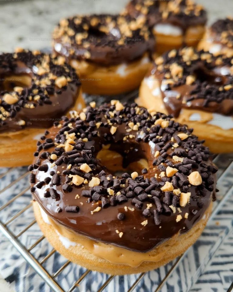 Peanut Butter Baked Donuts Recipe