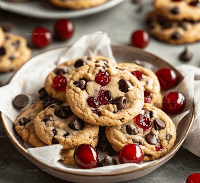 Maraschino Cherry Chocolate Chip Cookies Recipe