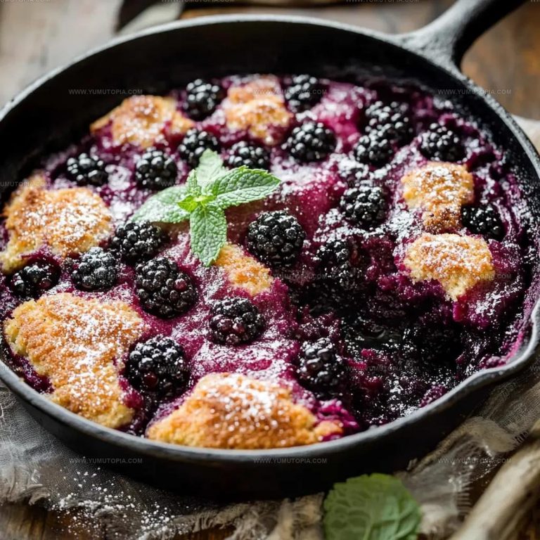 Blackberry Cobbler Recipe