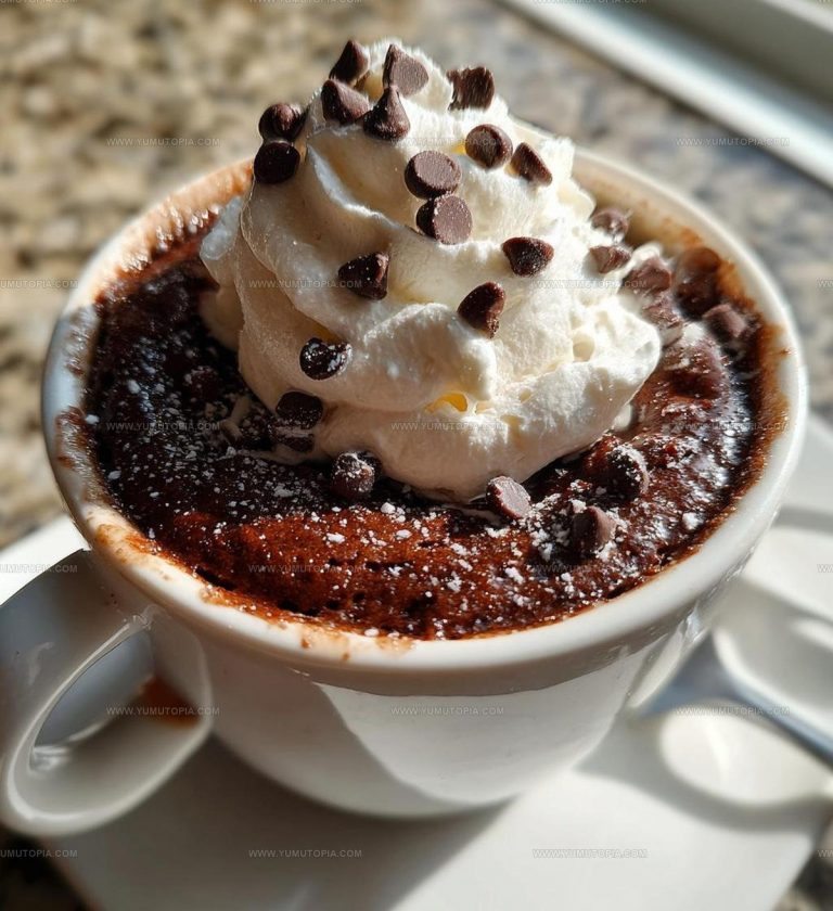Microwave Chocolate Mug Cake Recipe