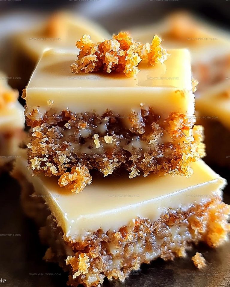 Cream Cheese Frosted Carrot Cake Bars Recipe