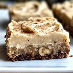 Frosted Banana Bread Brownies Recipe
