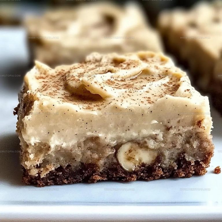 Frosted Banana Bread Brownies Recipe