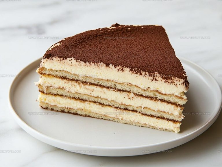 Elegant Tiramisu Crepe Cake Recipe