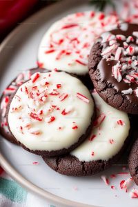 White Chocolate Peppermint Cookies Recipe
