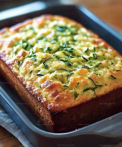 Zucchini Cheddar Quick Bread Recipe