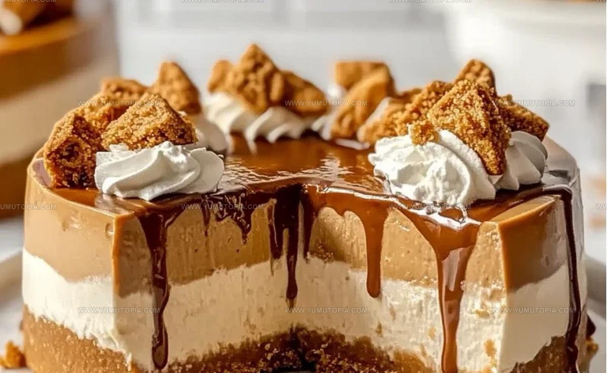 Biscoff Cheesecake (No Bake) Recipe