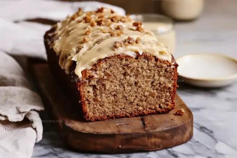 Brown Butter Banana Bread With Butter Frosting Recipe