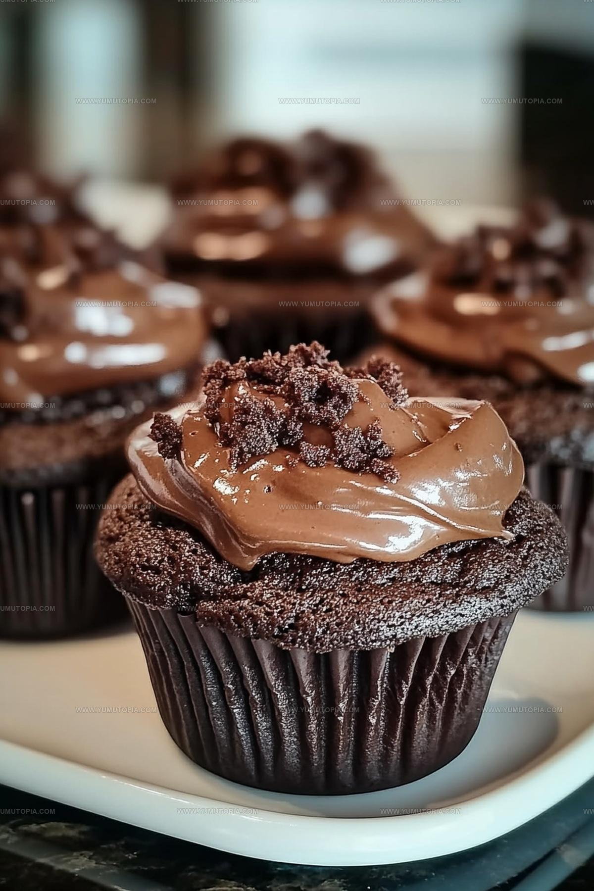 Fudgy Brownie Cupcakes Recipe