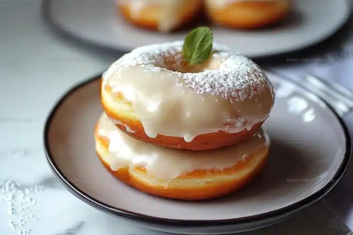 Cloud-Like Vanilla Donuts Recipe
