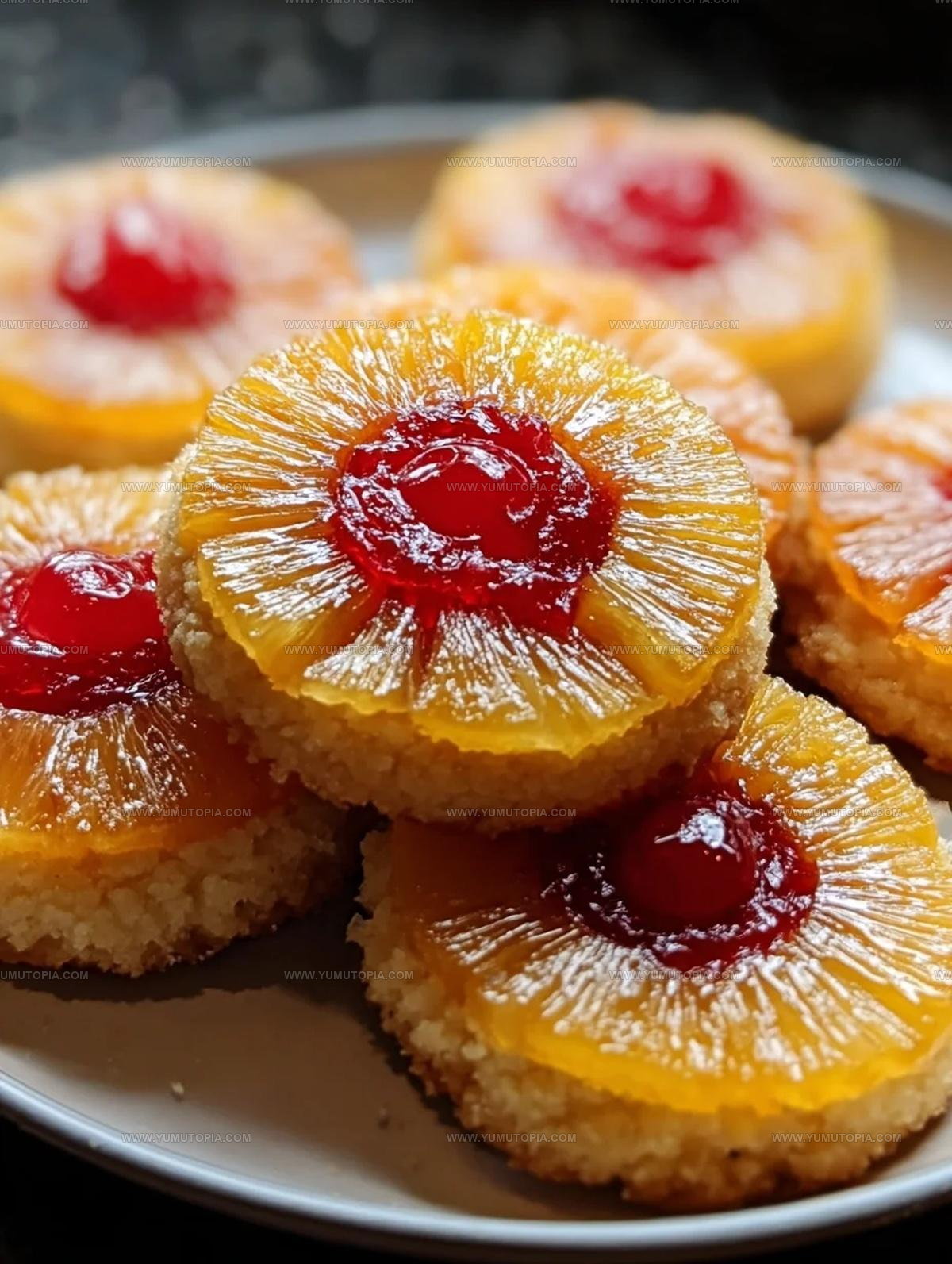 Pineapple Upside Down Cookies Recipe