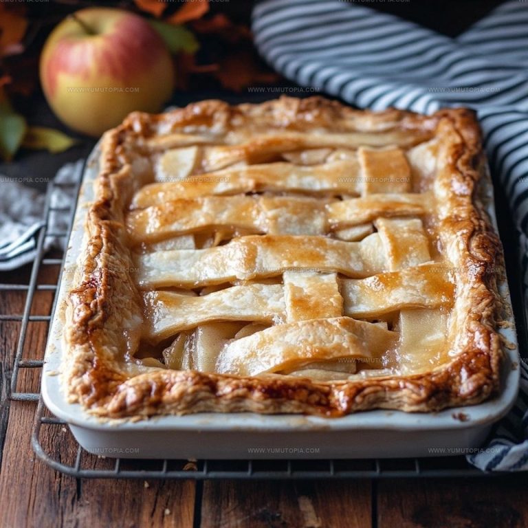 Flaky Apple Slab Pie Recipe