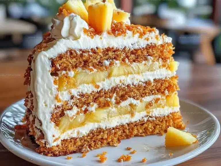 Hawaiian Pineapple Carrot Cream Cake Recipe