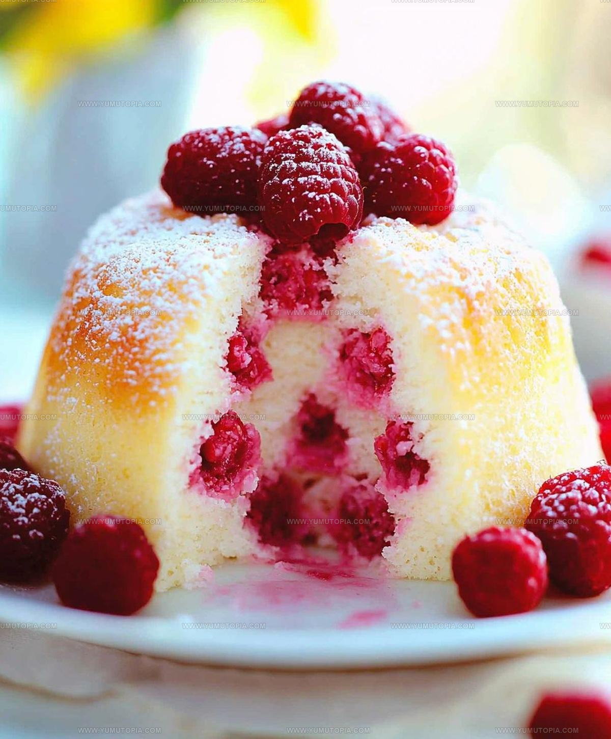 Raspberry Angel Food Cake Recipe