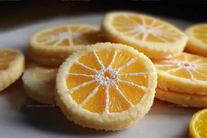 Citrus Shortbread Cookies Recipe