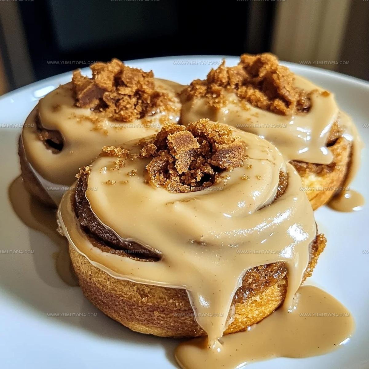 Biscoff Cookie Butter Cinnamon Rolls Recipe