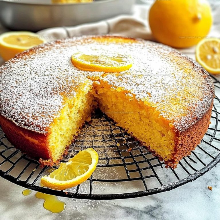 Tangy Citrus Olive Oil Cake Recipe