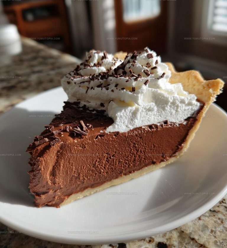 French Chocolate Silk Pie Recipe