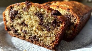 Ultra-Moist Chocolate Chip Banana Bread Recipe