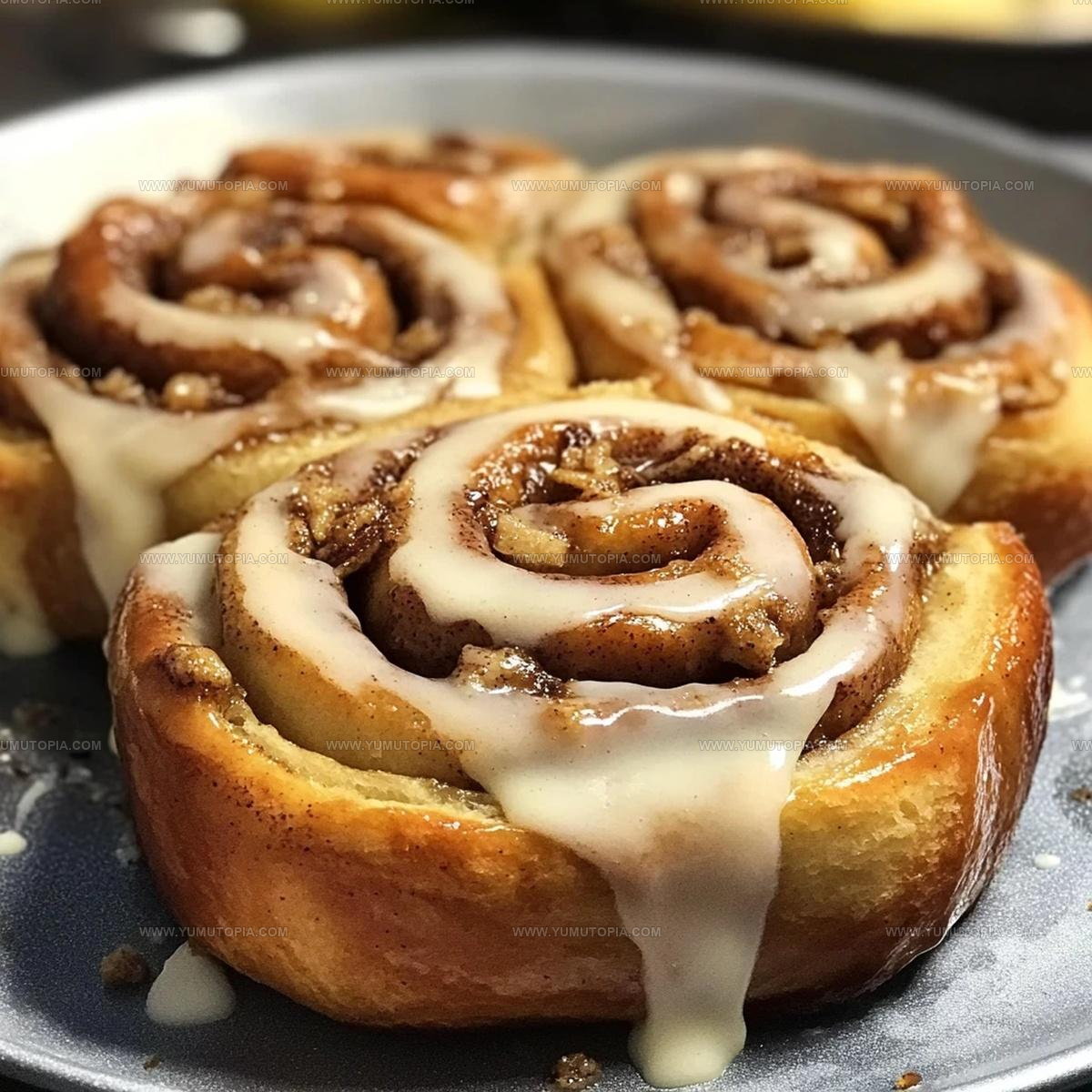 Breakfast-Style Banana Bread Cinnamon Rolls Recipe