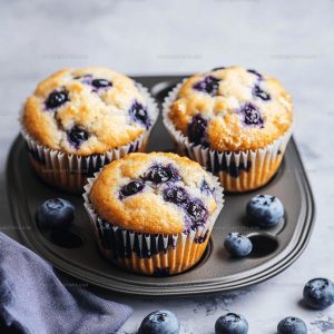 Blueberry Cottage Cheese Muffins Recipe
