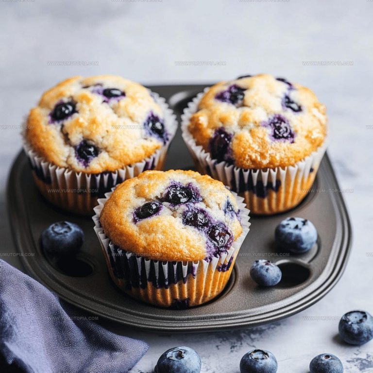 Blueberry Cottage Cheese Muffins Recipe