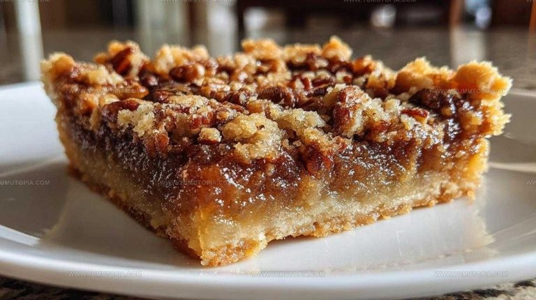 Maple-Rich Pecan Pie Bars Recipe