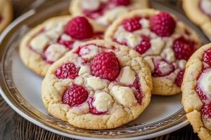 Raspberry Cheesecake Cookies Recipe