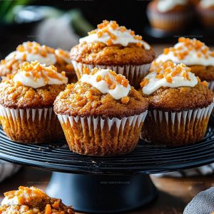 Carrot Cake Muffins Recipe