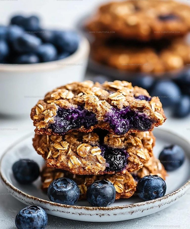 Blueberry Oat Cookies Recipe