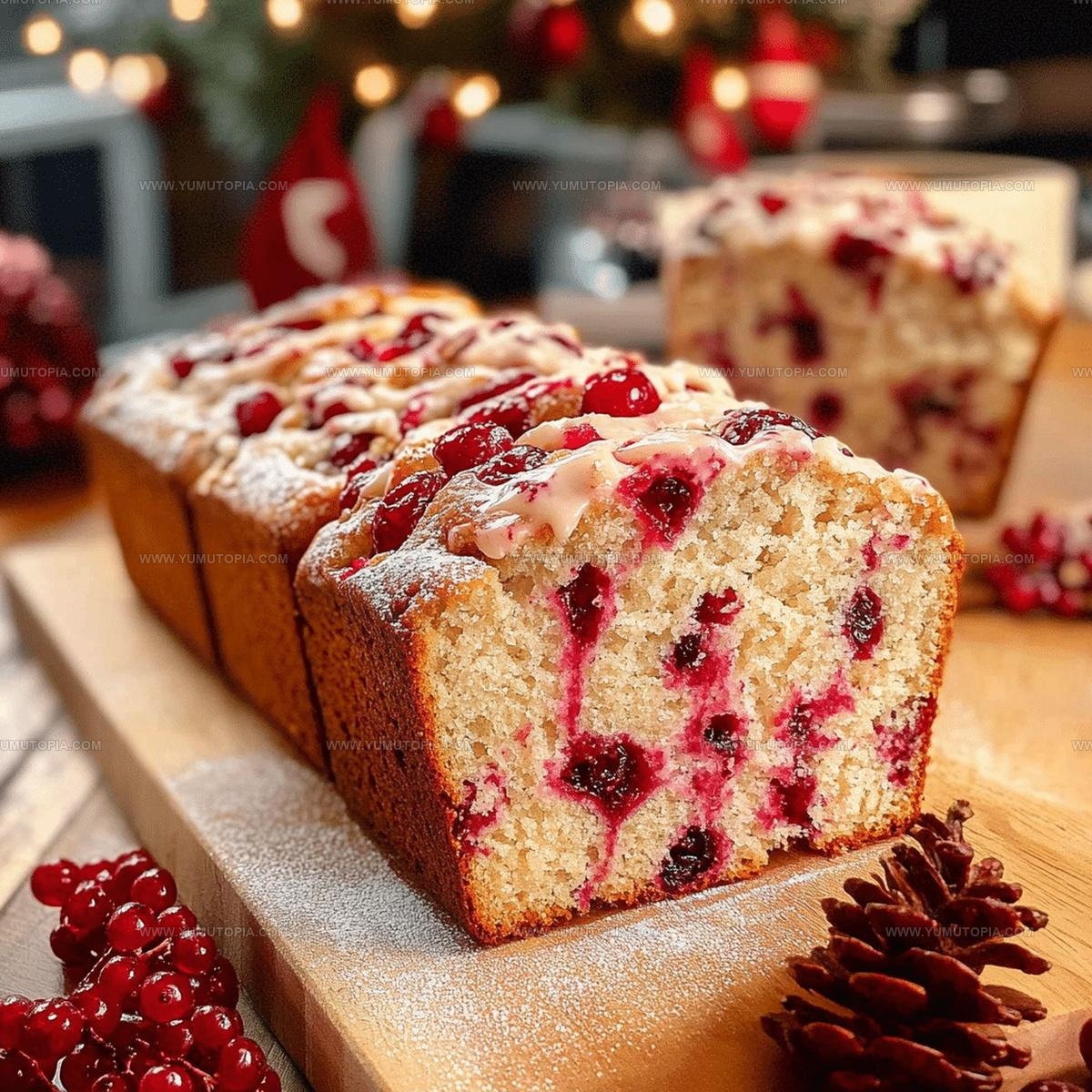 Cranberry Eggnog Bread Recipe