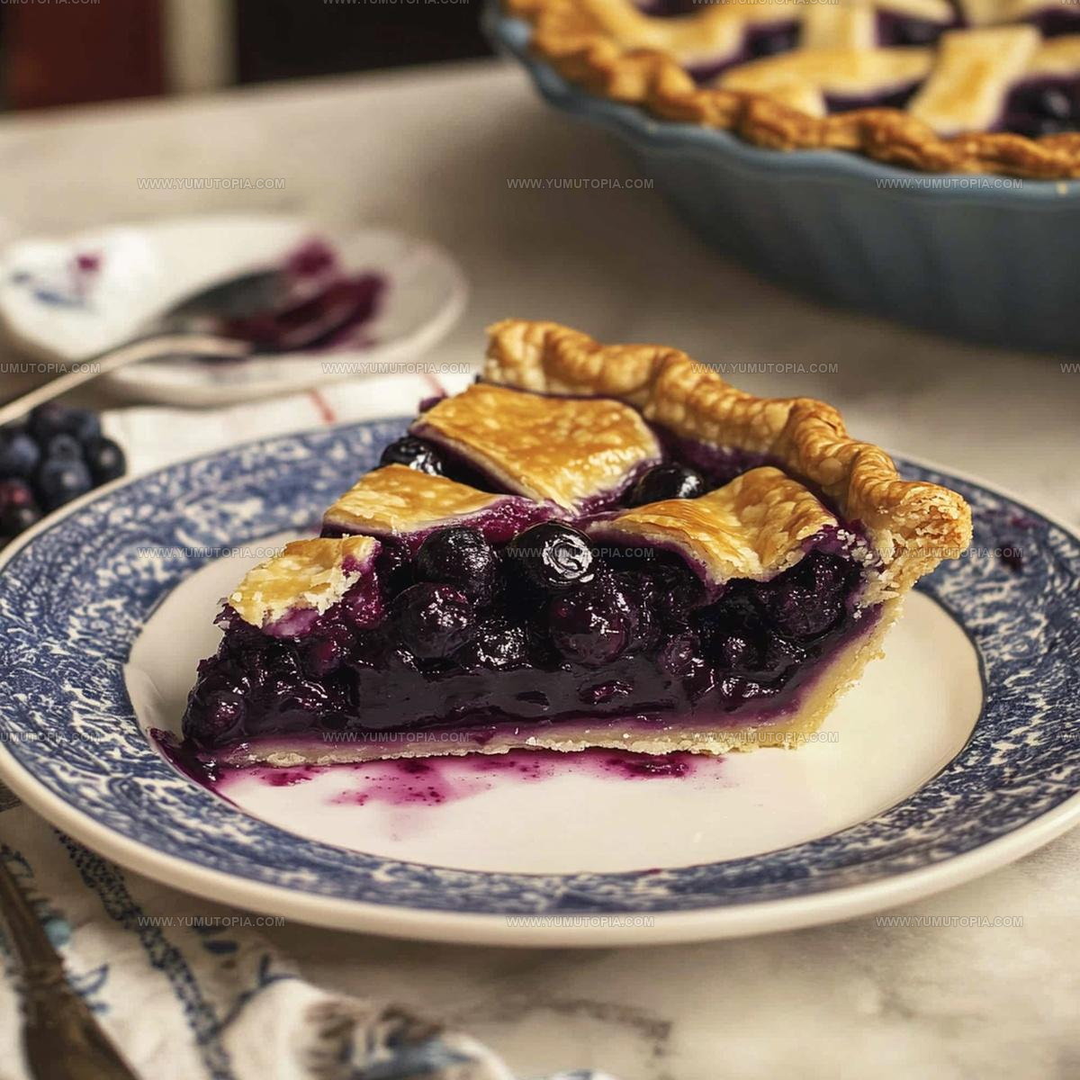 Classic Blueberry Pie Recipe