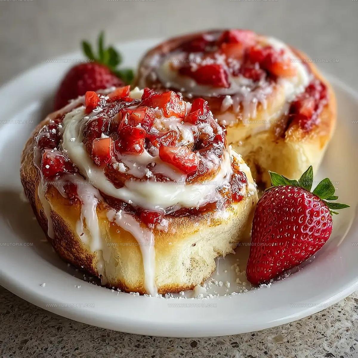 Strawberry Cheesecake Cinnabon Recipe