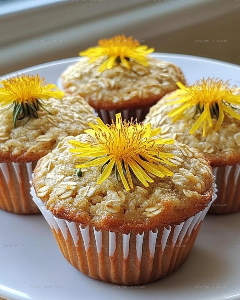 Dandelion Muffins Recipe