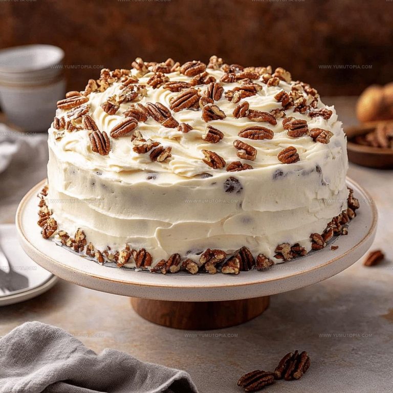 Butter Pecan Bliss Cake Recipe