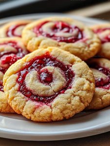Raspberry Swirl Cookies Recipe
