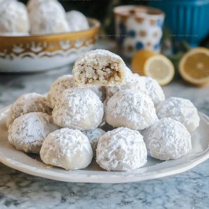 Buttery Pecan Snowball Cookies Recipe