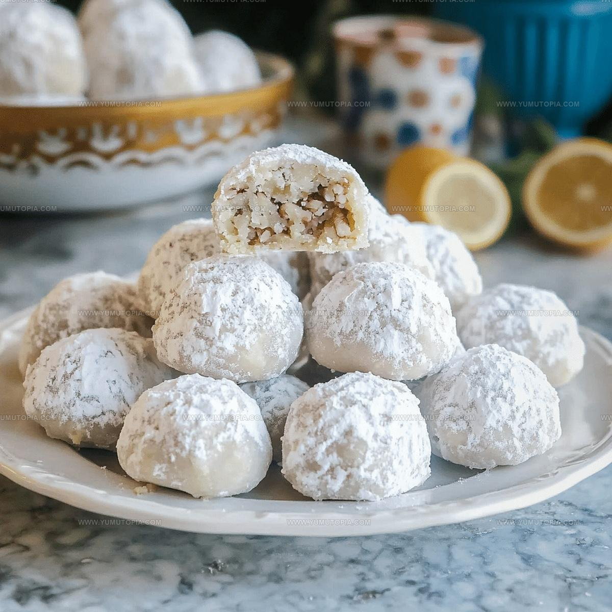 Buttery Pecan Snowball Cookies Recipe