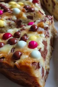 White Chocolate Brownie Pizza Recipe