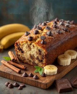 Chocolate Chip Banana Bread Recipe