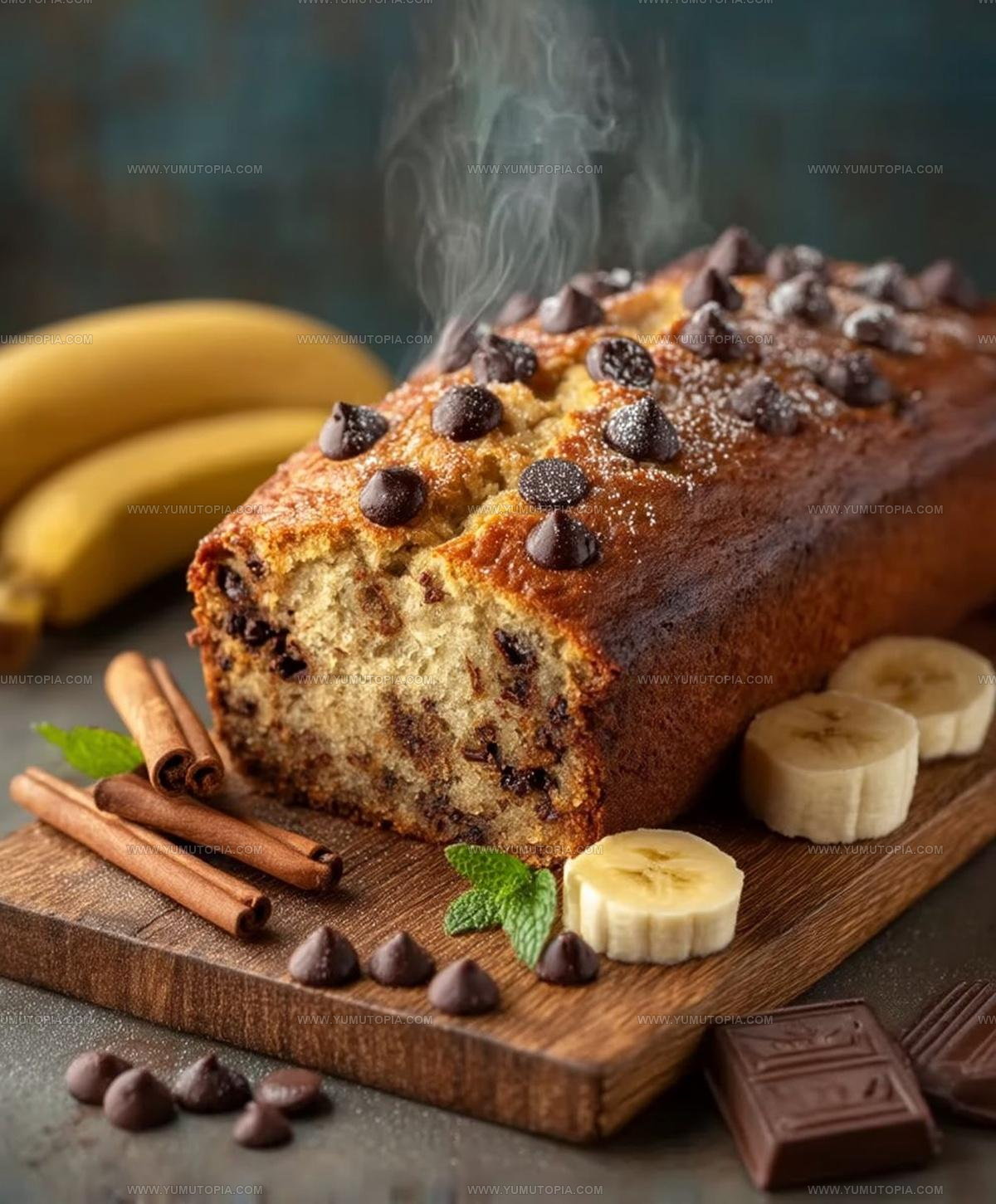 Chocolate Chip Banana Bread Recipe